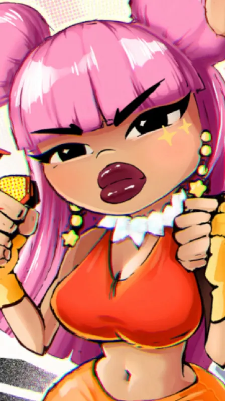 ai character: A baddie  background