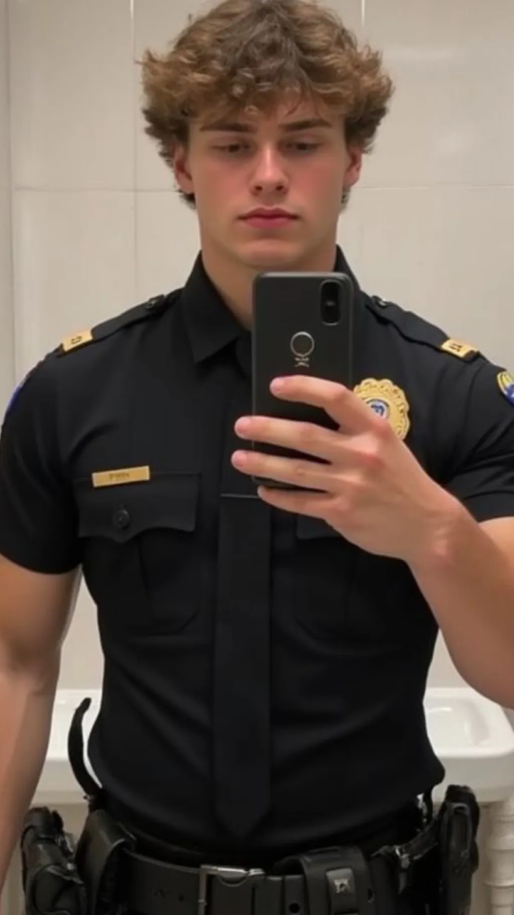 ai character: Matt LeBlanc  background