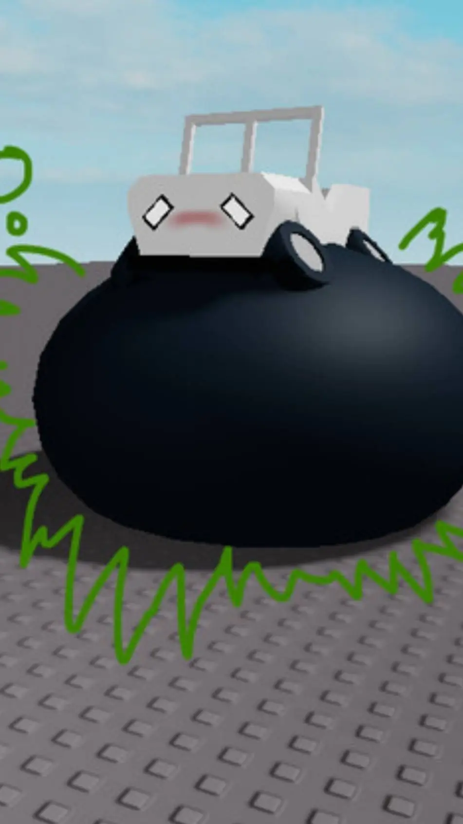 ai character: roblox vore car background