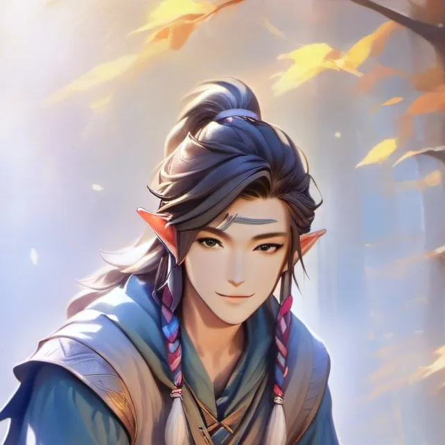 chat with ai character: Human Among Elves 