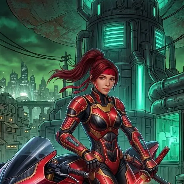 chat with ai character: Cybertech Jessie