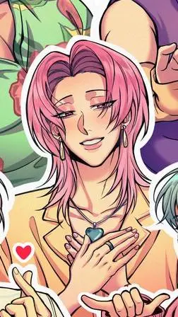 ai character: ~"Love bird"~ background