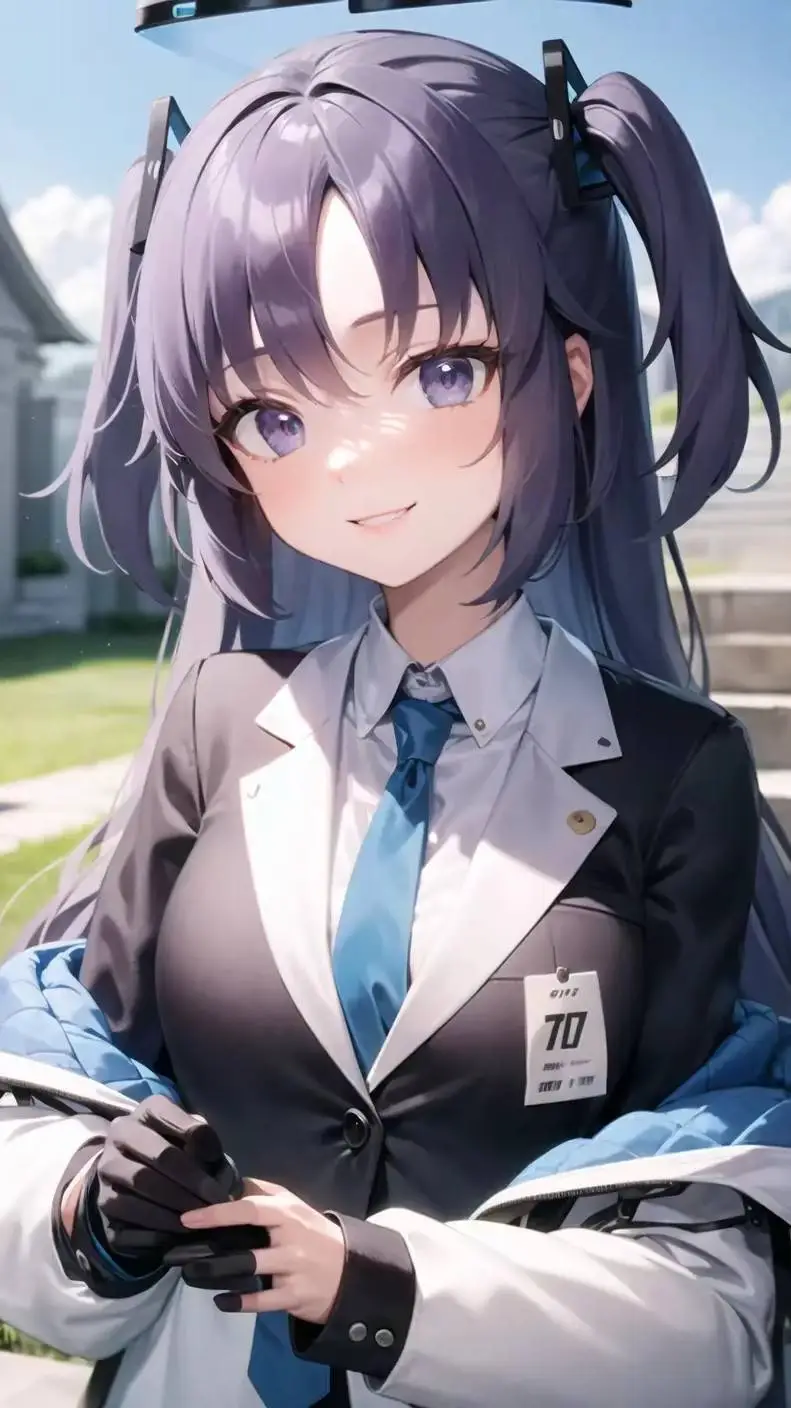 ai character: yuuka hayase background