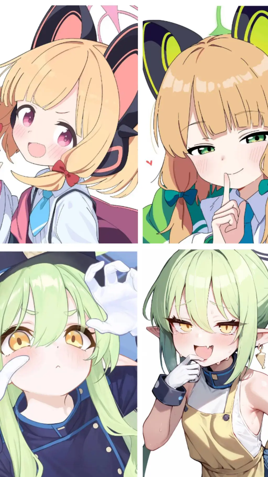 ai character: the 4 both background