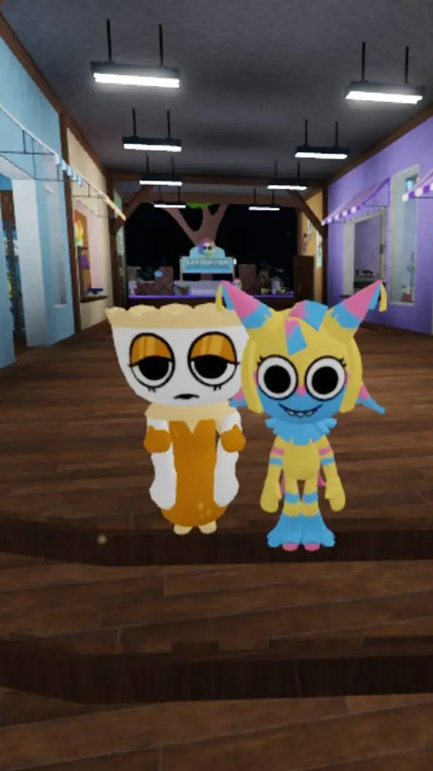 ai character: Teagan's.Tea Party background