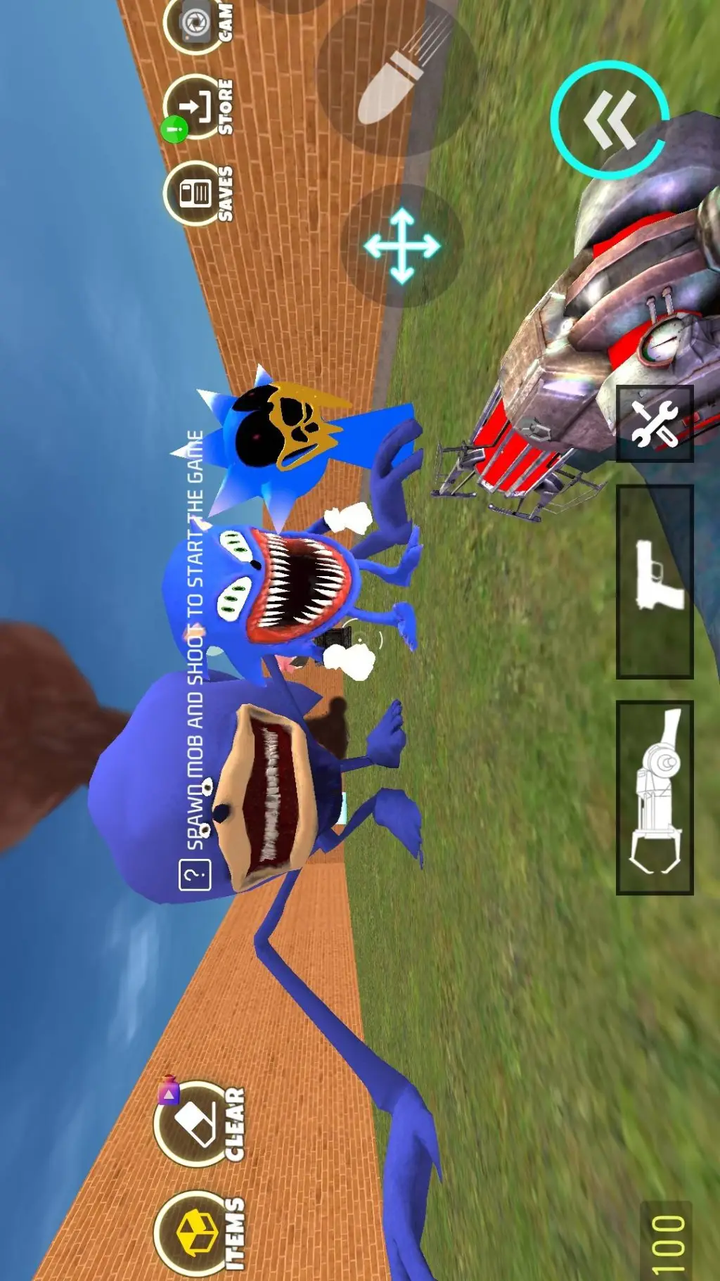 ai character: The Tornado background