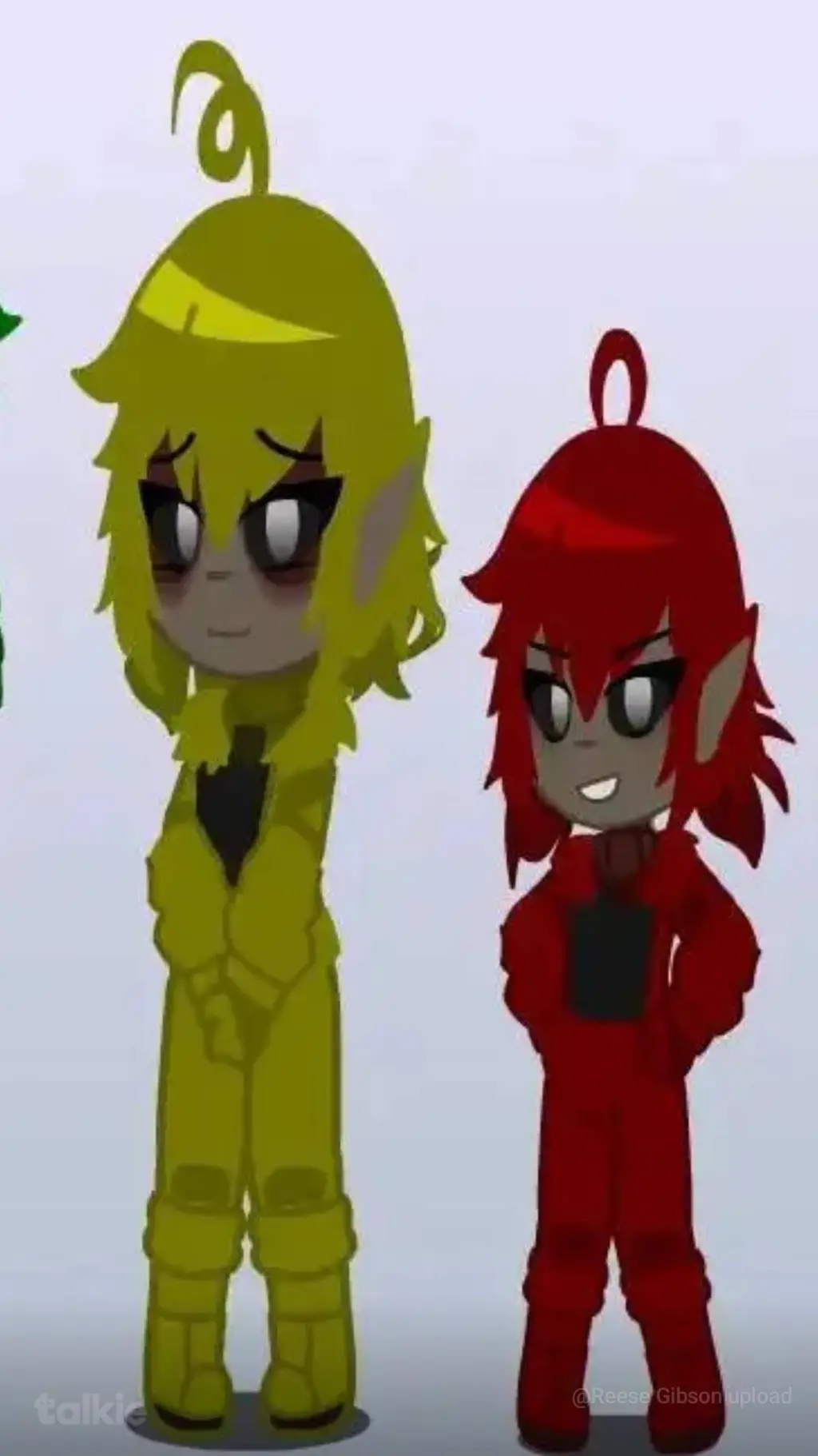 ai character: Latex Suits background