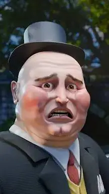 ai character: Sir Top Ham Hat background