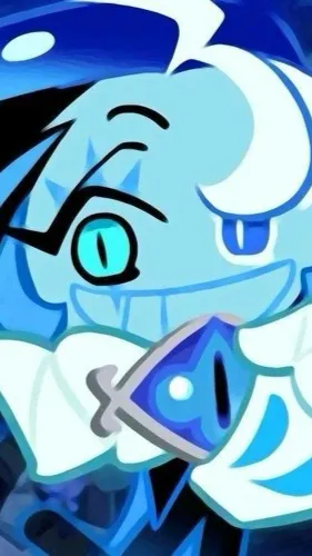 ai character: Shadow Milk Cookie background