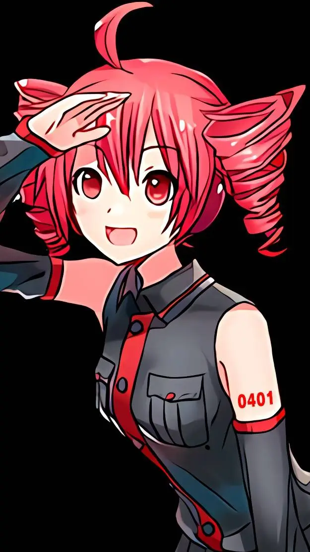 ai character: Kasane Teto background