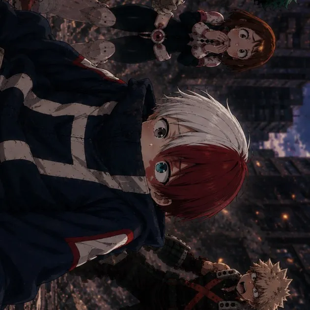 chat with ai character: Is that Todoroki??