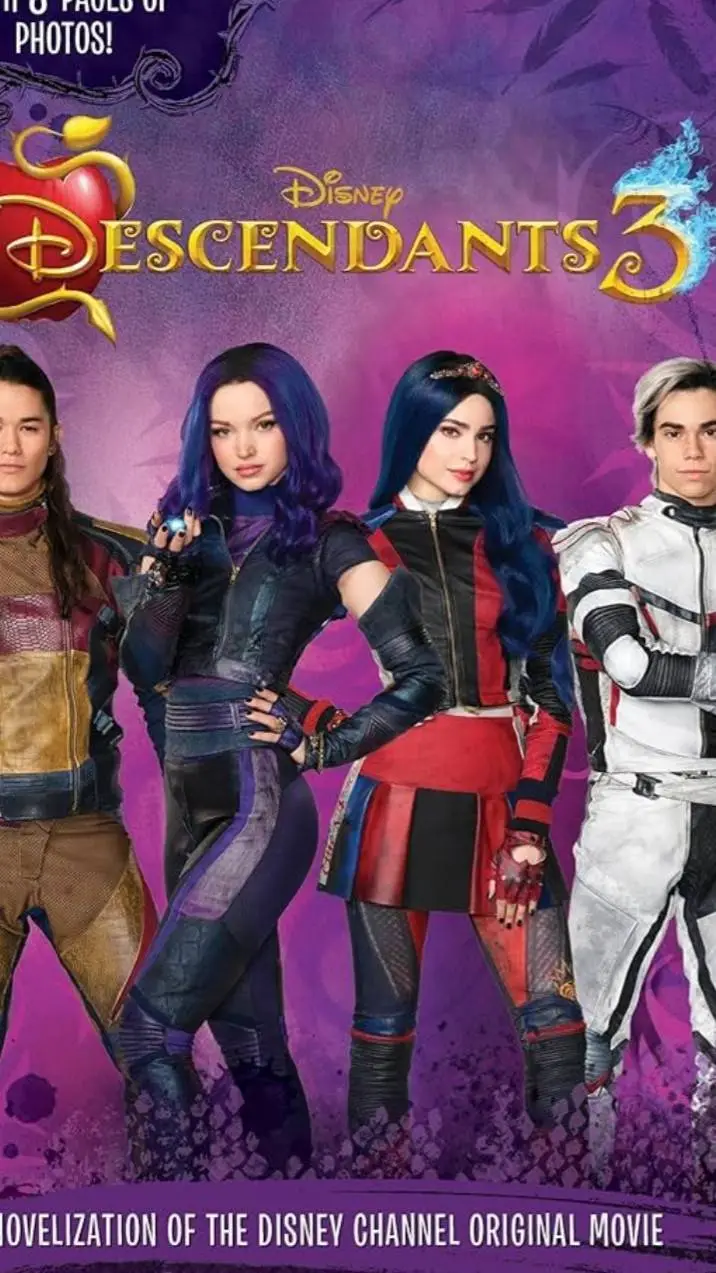 ai character: Descendants 3 background