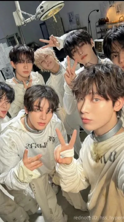 ai character: ENHYPEN background