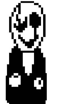 ai character: gaster background