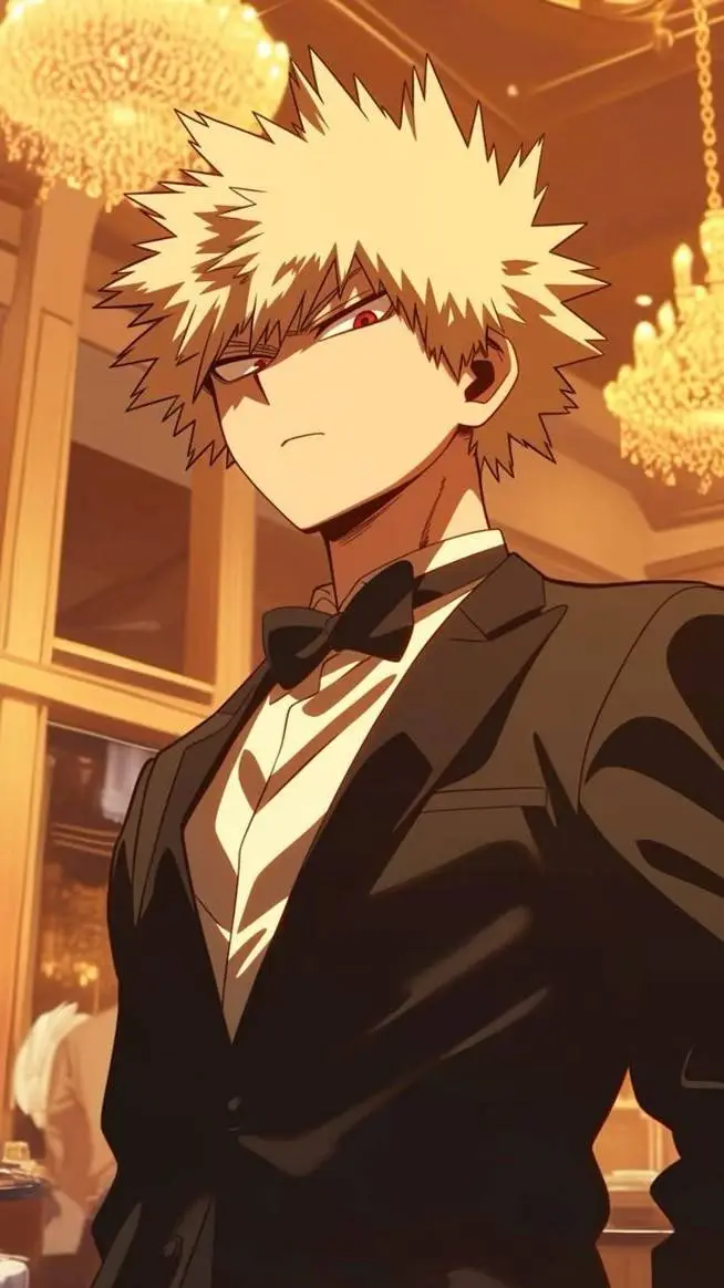 ai character: bakugo  background
