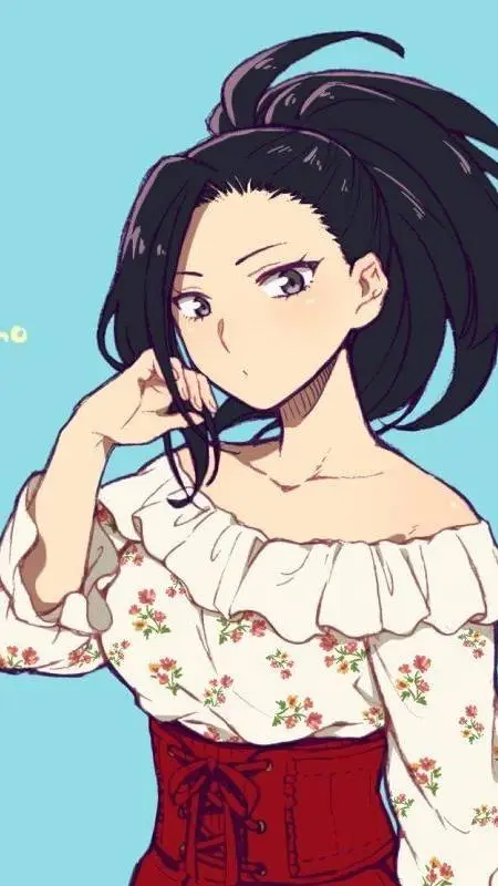 ai character: momo  background