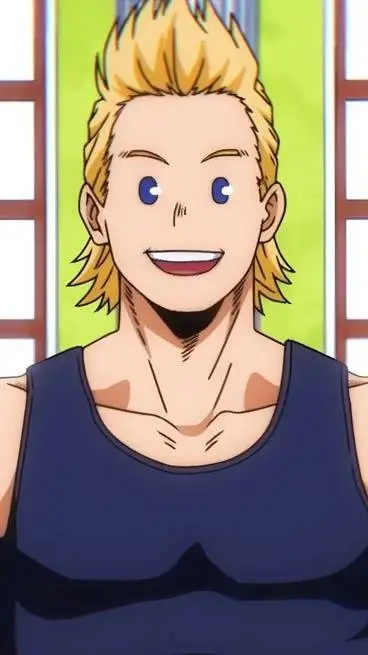 ai character: mirio  background