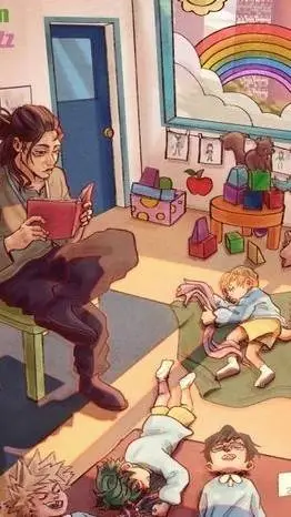 ai character: mha daycare 3! background