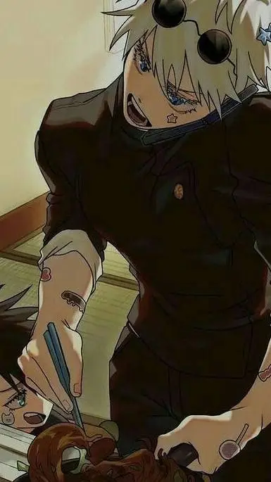 ai character: dad gojo background