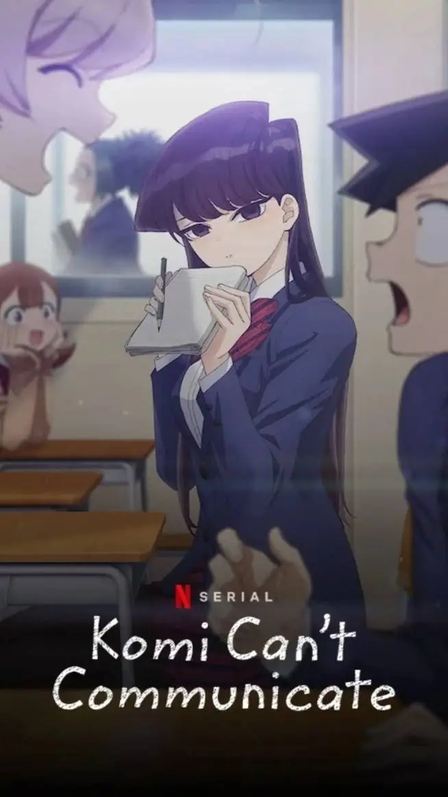 ai character: komi can't talk background