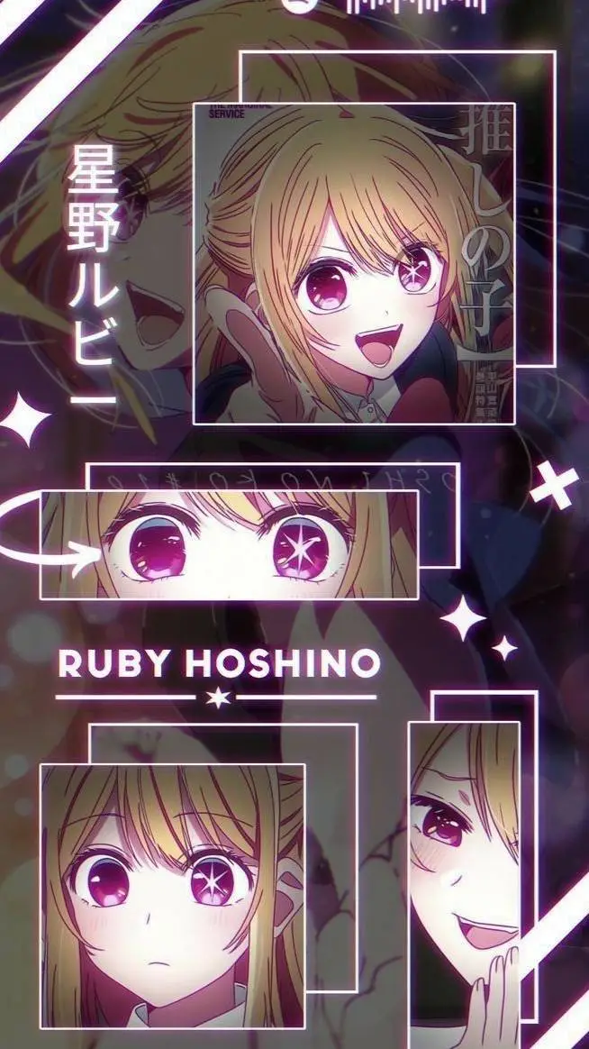 ai character: Ruby Hoshino  background