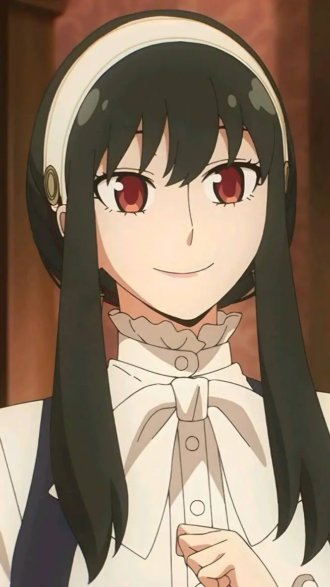 ai character: yor forger  background