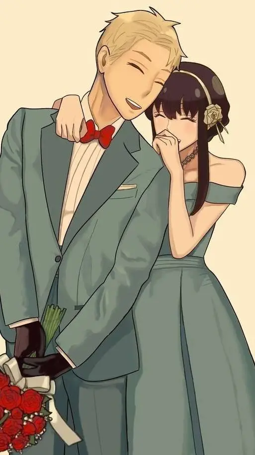 ai character: Twiyor WEDDING:DD background