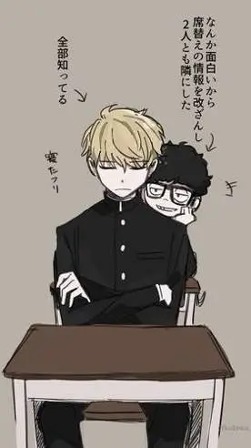 ai character: sxf school AU background