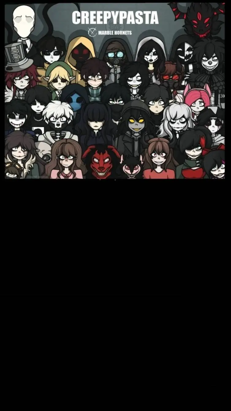 ai character: Creepypasta  background