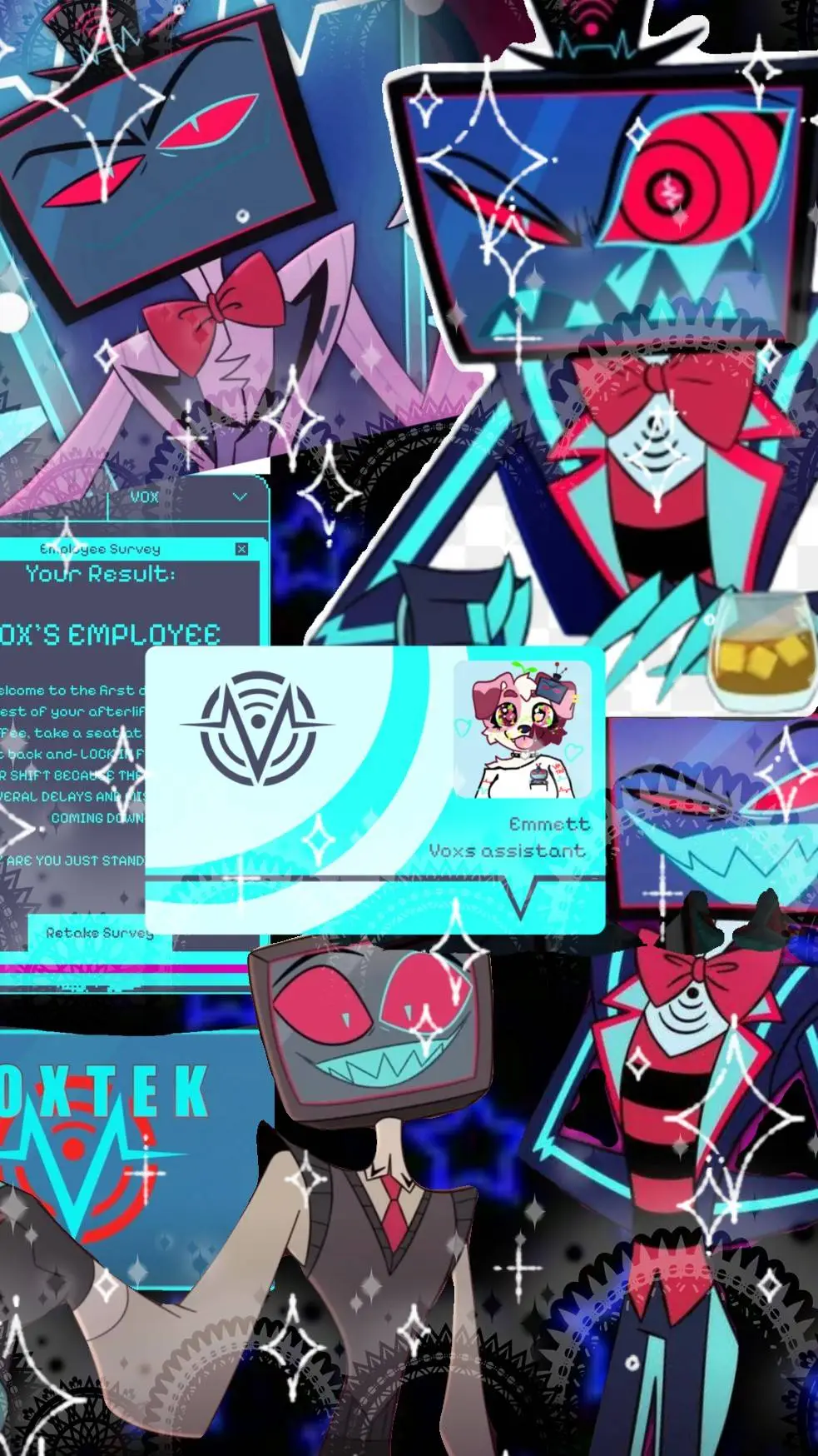 ai character: Vox  background