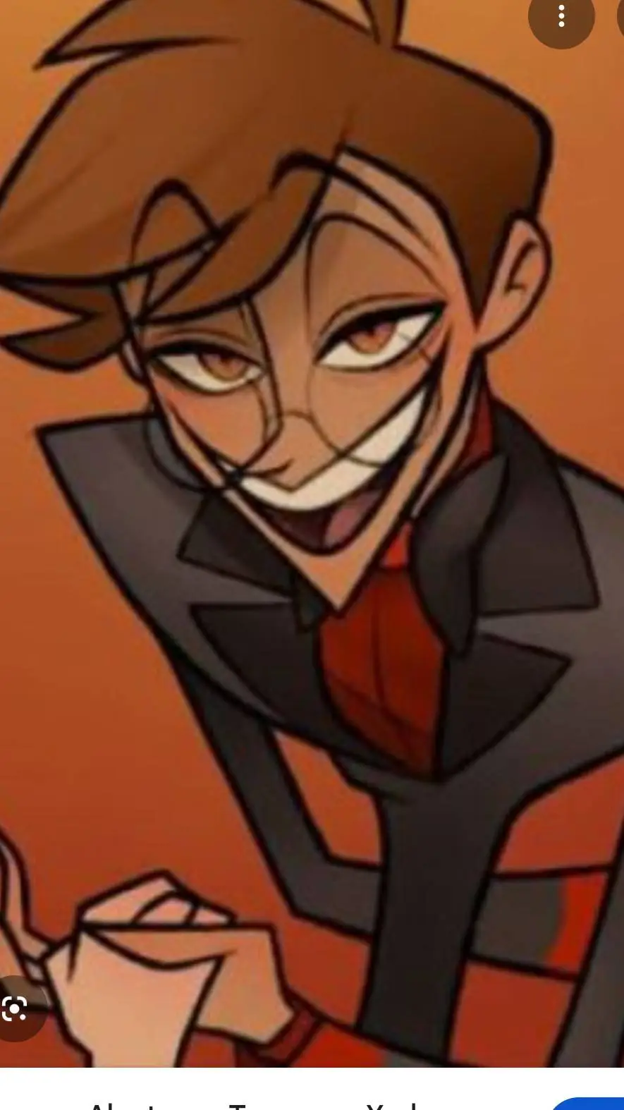 ai character: human alastor  background