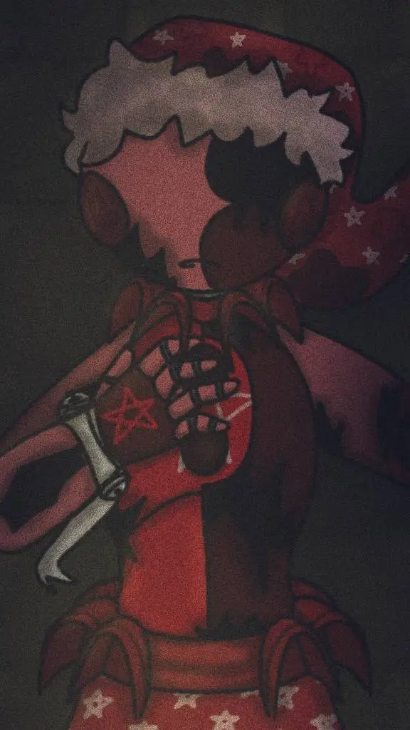 ai character: Bloodmoon death!? background