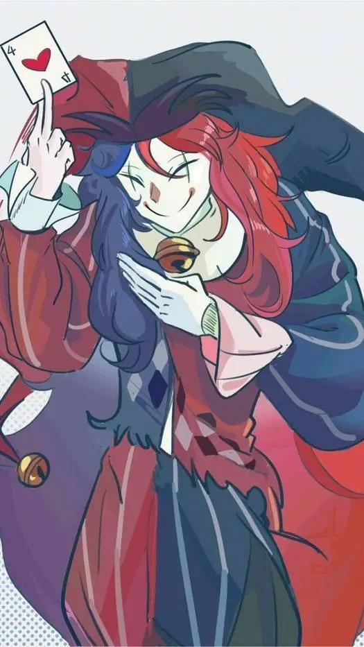 ai character: Jester Star background