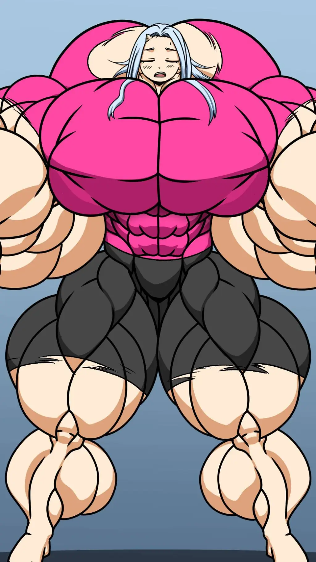 ai character: muscular eri background