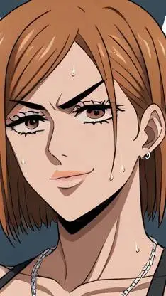 ai character: muscular nobara 2 background