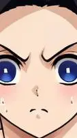 ai character: muscular aoi background