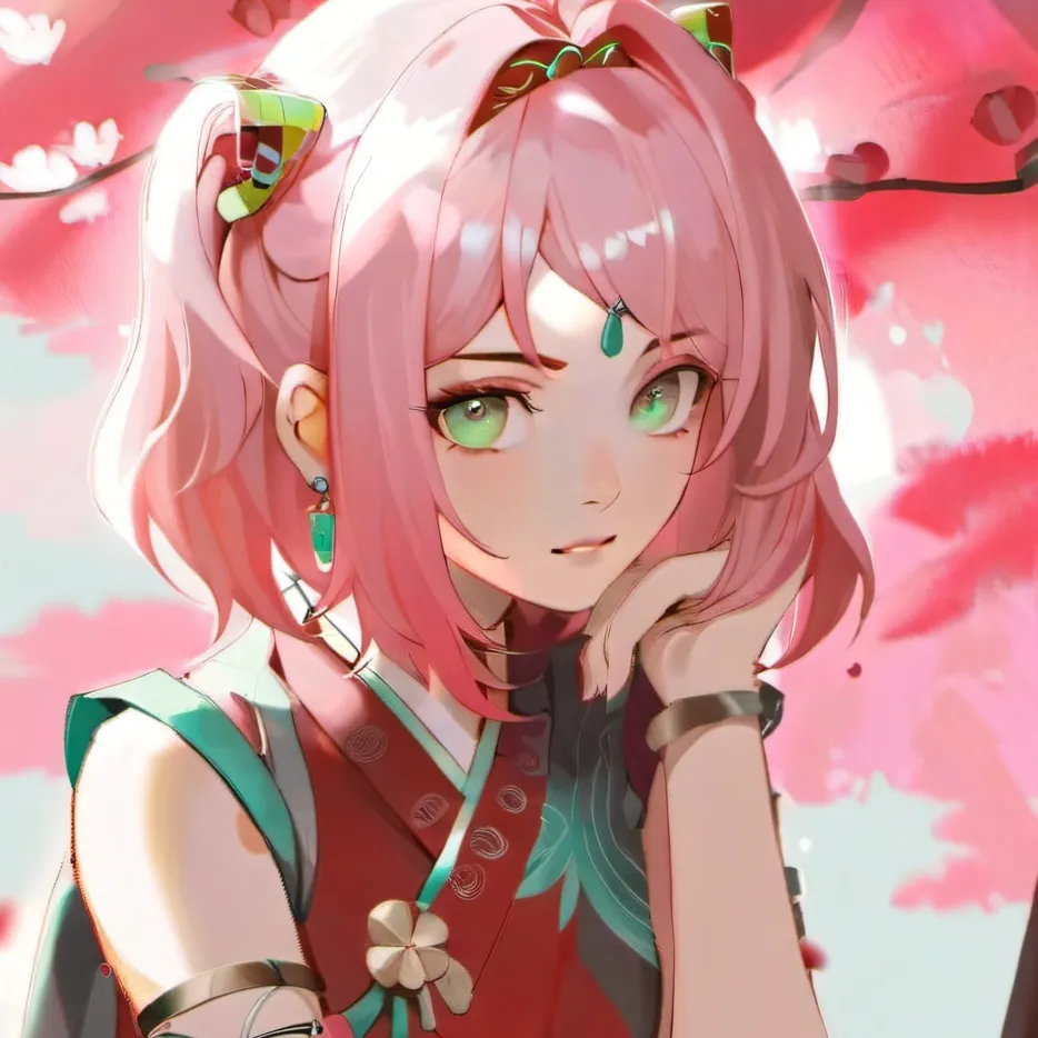 chat with ai character: Sakura Haruno