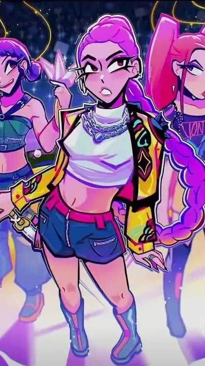 ai character: Kpop demon Hunters background