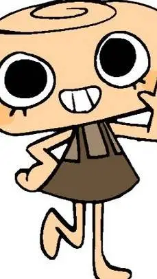 ai character: Dandys world lol background