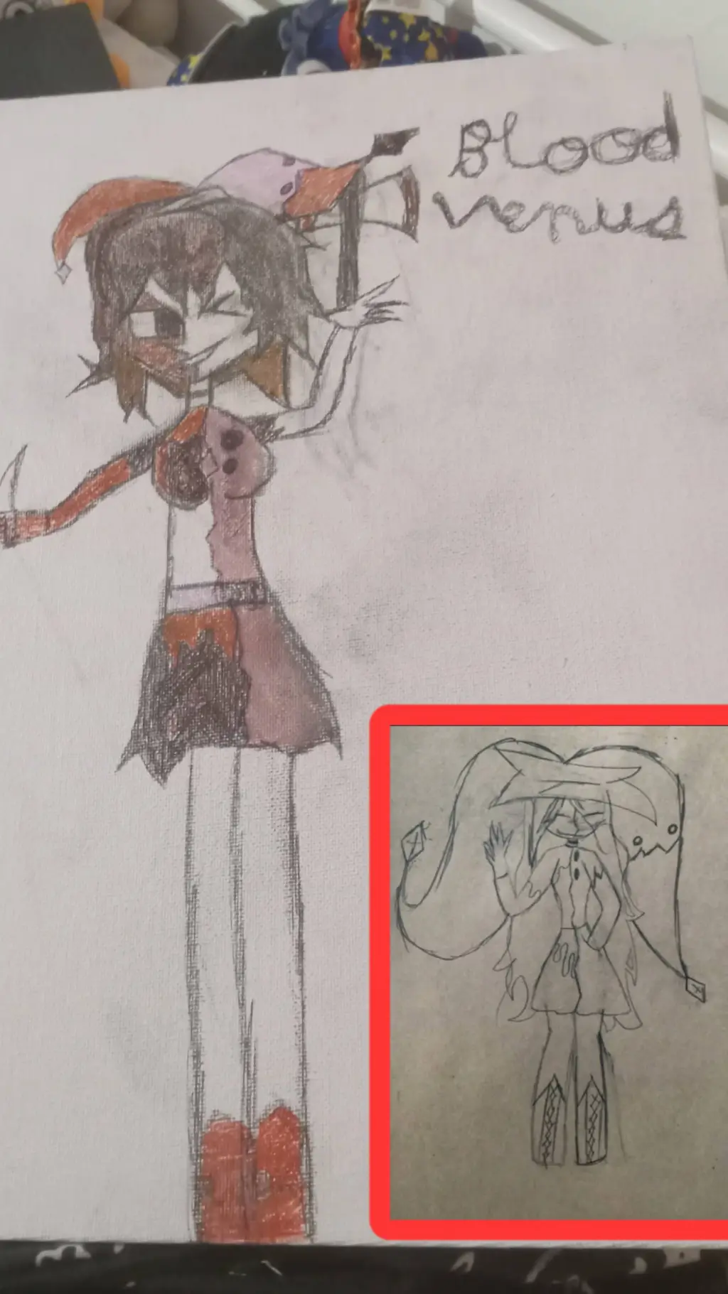 ai character: Blood Venus(my OC) background