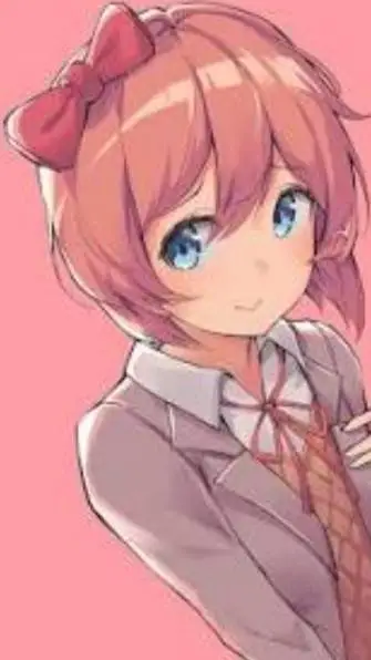ai character: sayori!(ddlc) background