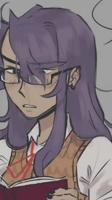 ai character: yuri(ddlc) background