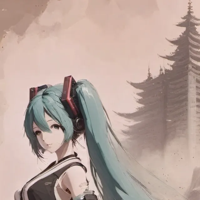 chat with ai character: miku