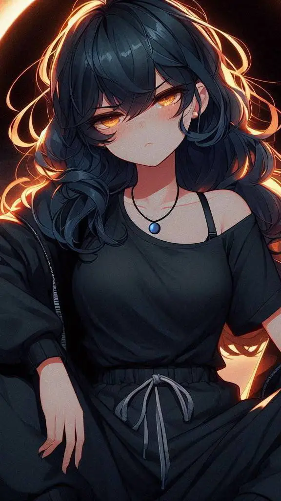 ai character: ~Solar Eclipse~ background