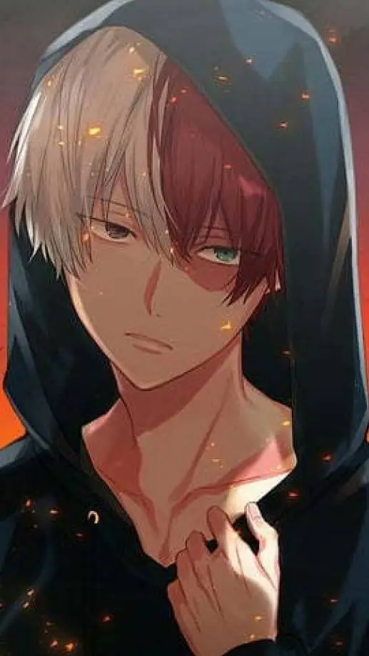 ai character: 🔥Shoto Todoroki🔥  background