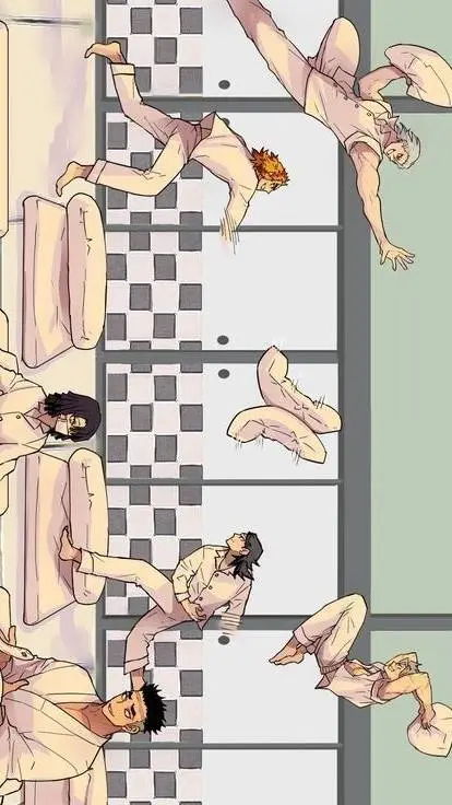 ai character: kny sleepovers  background