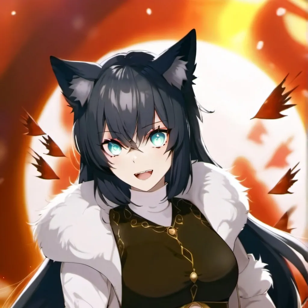 chat with ai character: Amber(Wolf Queen)