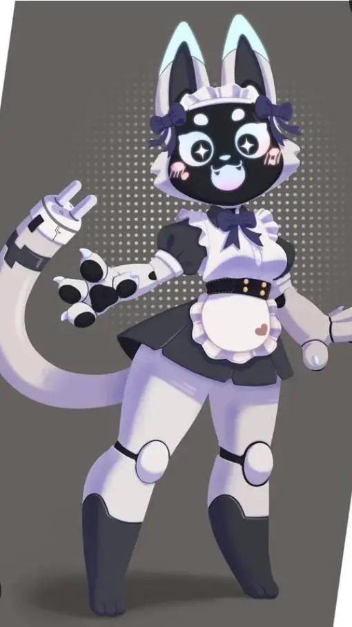 ai character: {robotic Elliana!} background