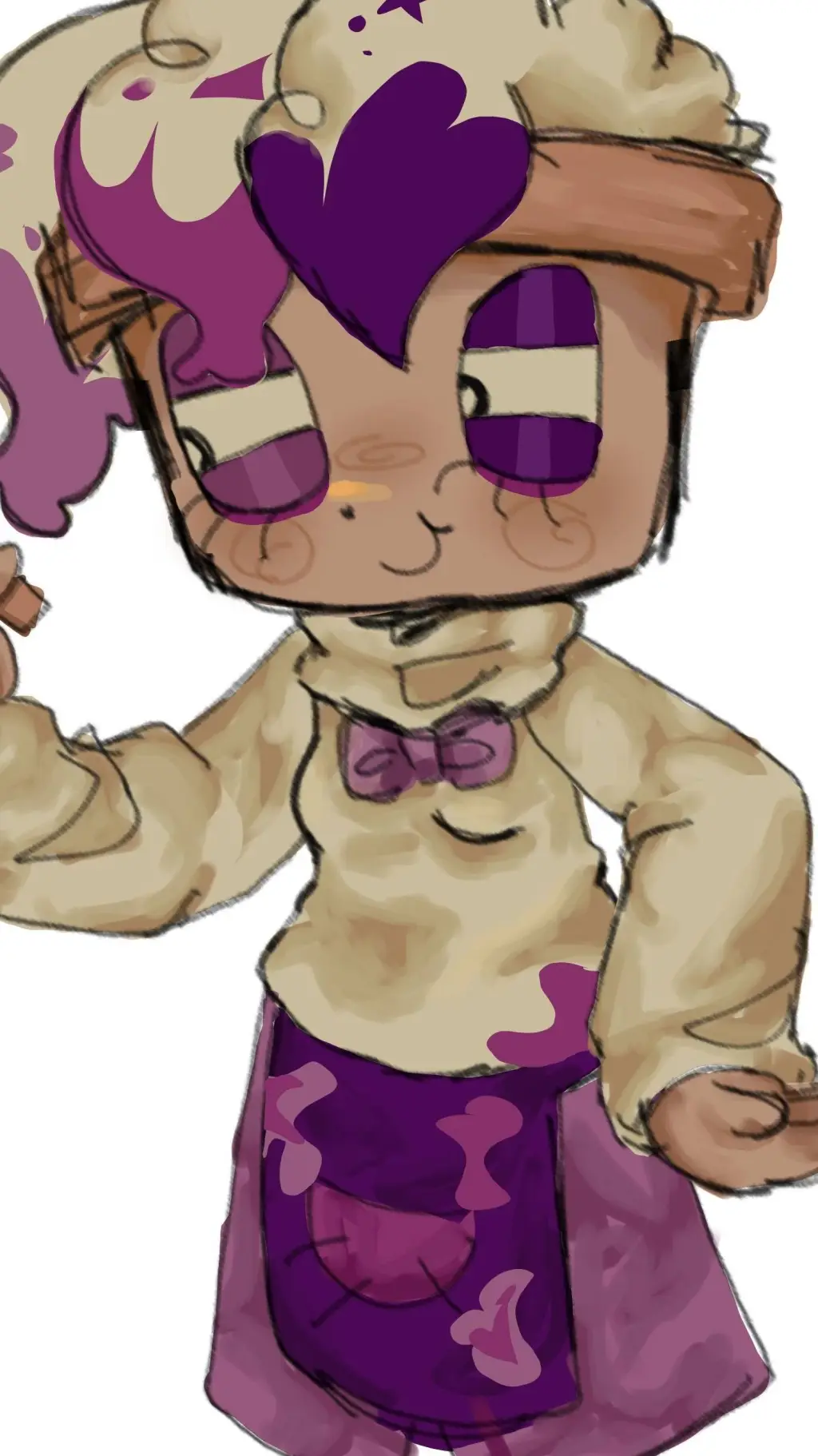 ai character: Formy subs and fan background