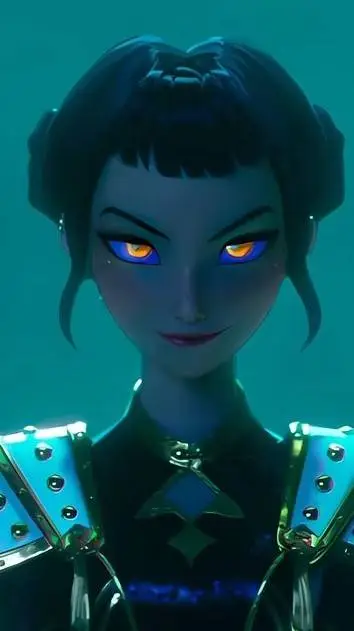 ai character: Scary Zoey background